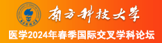 另类插穴视频南方科技大学医学2024年春季国际交叉学科论坛